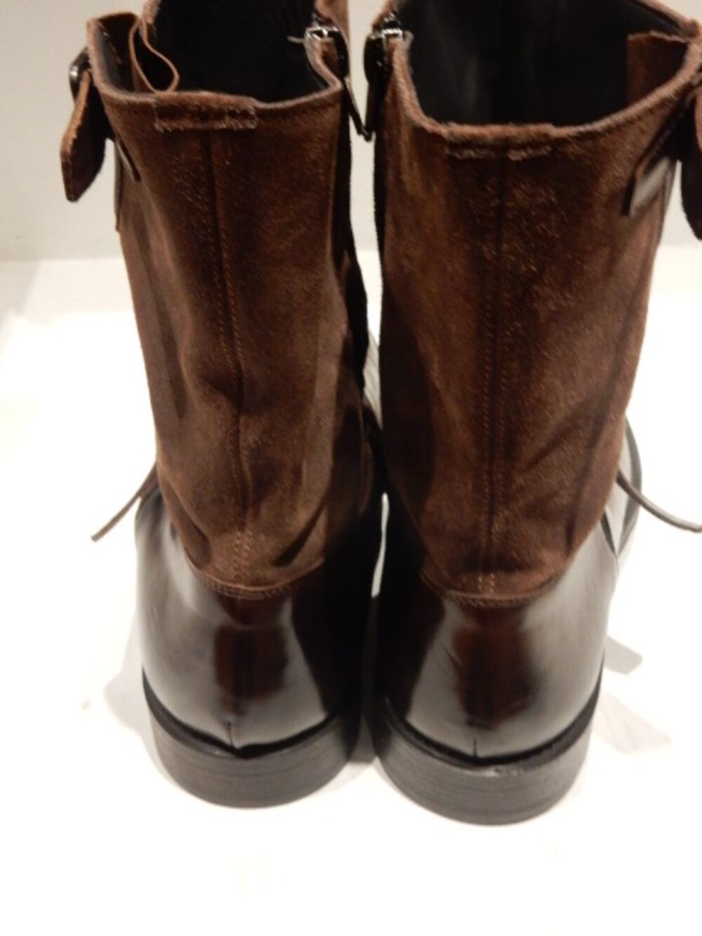 To Boot New York By Adam Derrick Brown Boots in Size 11 - Picture 3 of 5
